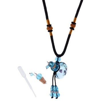 perfume bottle necklace perfume Light Blue