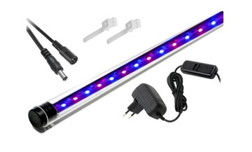 Świetlówka LED PLANT roślin 30cm akwarium GROW 1:1