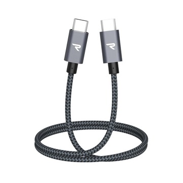 Kabel USB 2.0 Rampow USB C na USB C 60W
