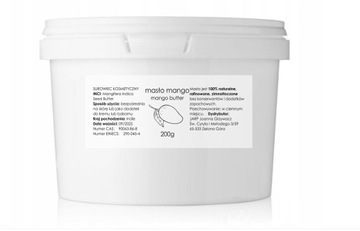 Masło Mango 200g NATURALNE odżywia i nawilża