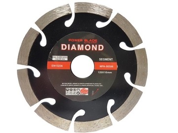 TARCZA 125 mm DIAMENTOWA SEGMENT BETONU KOSTKI