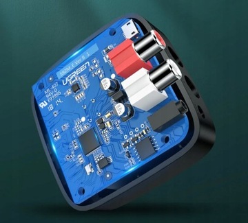 АДАПТЕР ПРИЕМНИКА BLUETOOTH 5.0 RCA + КАБЕЛИ
