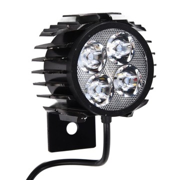 Reflektory motocyklowe LED Okrągły anioł 2 w 1