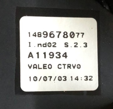 LANCIA PHEDRA PANEL KLIMATIZACE 14900560