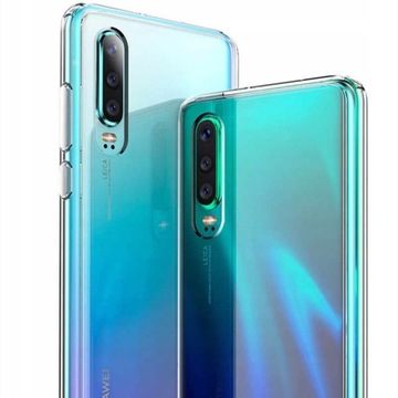 Прозрачный силиконовый чехол, резиновая задняя крышка для Huawei P30