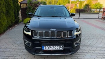 Jeep Compass II SUV 1.4 MultiAir 140KM 2020 Jeep Compass 1.4 M-Air Limited Serwisowany Doinwestowany 1.4 Benzyna 140KM, zdjęcie 21