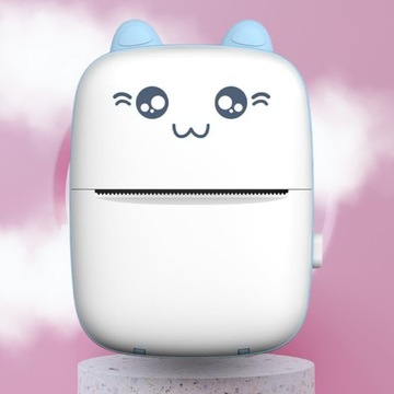 МИНИ ТЕРМОПРИНТЕР DRUKUŚ ДЛЯ МГНОВЕННОЙ ПЕЧАТИ ФОТО + ВАЛИКИ 21 ШТ.