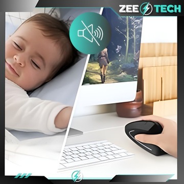 ВЕРТИКАЛЬНАЯ МЫШЬ БЕСПРОВОДНАЯ ВЕРТИКАЛЬНАЯ БЕСШУМНАЯ МЫШЬ ДЛЯ НОУТБУКА