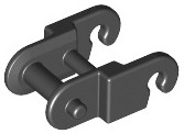 LEGO 3711 Łańcuch ogniwo czarny 10szt