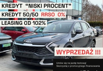 Kia Sportage V SUV 1.6 T-GDI 160KM 2025 Kia Sportage MY25 wersja M 160KM dostepny w KIA WOJTANOWICZ 1.6 Benzyna