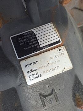 ВСТАВКА ОСЯ РАЗЛИЧНАЯ RENAULT GAMA T VOLVO FH 4 FH 5 MERITOR RSS1344E MS13 17X