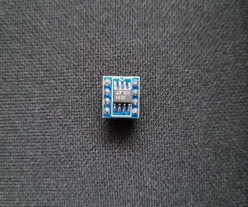 LT1037 X 2 — двойной аудиооперационный усилитель