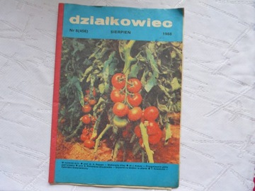 DZIAŁKOWIEC 8 1988 RÓŻE OGRÓD SKALNY KRZEWY