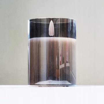 СВЕЧА СВЕЧА СВЕТОДИОД СТЕКЛО СТЕКЛО СВЕЧА ПЛАМЯ ЭФФЕКТ ПЛАМЕНИ НА БАТАРЕЕ