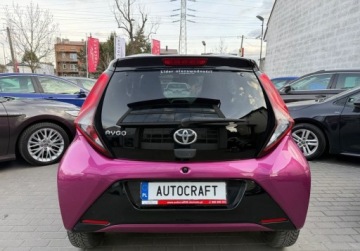 Toyota Aygo II Hatchback 3d Facelifting 1.0 VVT-i 72KM 2019 Toyota Aygo salon Polska ,Kamera cofania Benzyna 72KM, zdjęcie 26