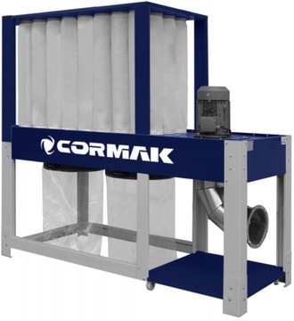 Odciąg do trocin pyłu przemysłowy wyciąg pochłaniacz wiórów 6500 m3h 5,5 kW