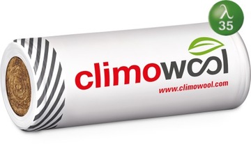 Wełna do ocieplenia dachu Climowool DF35 100mm
