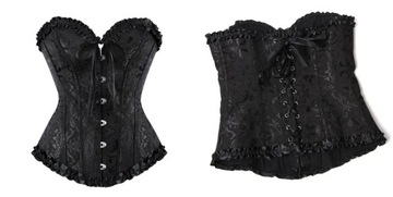XS-7XL Женские корсеты и бюстье Top Sexy Linge