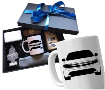 Sada pro řidiče auta Opel dárek hrnek vychytávky do auta narozeniny