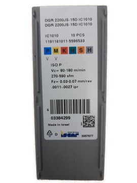 Przecinak DGR 2200JS-15D IC1010 ISCAR