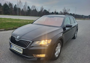 Skoda Superb III Kombi 1.6 TDI 120KM 2016 Skoda Superb Skoda Superb 1.6 TDI Style Greenline