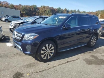 Mercedes GLS X166 2017 Mercedes-Benz GLS Mercedes-Benz GLS 450 4MATIC, od ubezpieczalni, zdjęcie 2