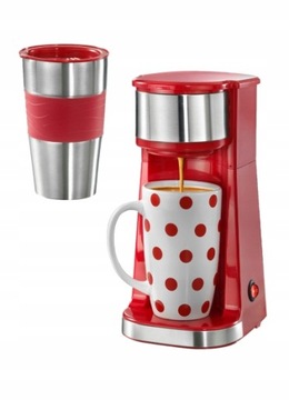 EKSPRES TURYSTYCZNY KUBEK TERMICZNY+SZKLANKA 420ml