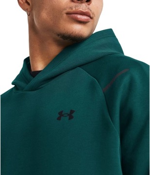 Bluza męska UNDER ARMOUR z kapturem UA Unstoppable Fleece Zielona XL