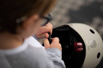 Детский самокат 2-в-1, Scoot and Ride, трехколесный + шлем S-M