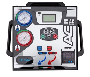 СТАНЦИЯ КОНДИЦИОНЕРА ВОЗДУХА GRUBBER R134A/1234YF ВНЕДОРОЖЬЕ