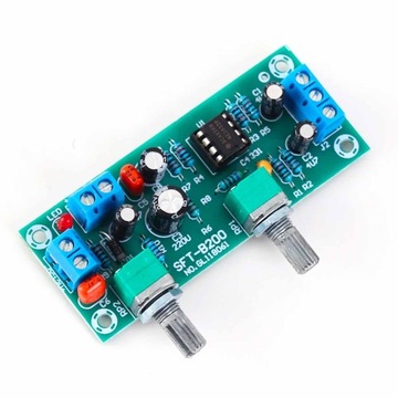 Aktywny filtr dolnoprzepustowy subwoofera 10-24V