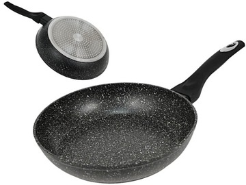 Duża patelnia marmurowa Klausberg 28cm na indukcję