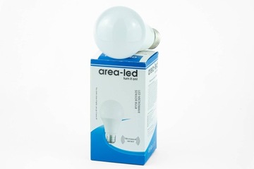 Żarówka LED bulb E27 z czujnikiem ruchu 7W 6500K