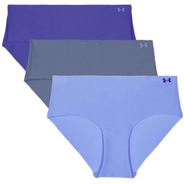 UNDER ARMOUR FIGI DAMSKIE MAJTKI HIPSTER 3Pack XS