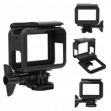 КОРПУС ДЛЯ КРЕПЛЕНИЯ НА РАМКУ ДЛЯ GOPRO HERO 7 6 ЧЕРНЫЙ