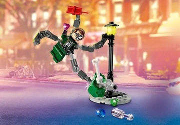 76275 — LEGO Super Heroes — Погоня на мотоцикле: Человек-паук против Человека-паука. Док Ок