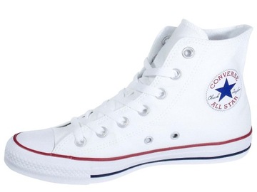 CONVERSE ALL STAR M7650C BIAŁE TRAMPKI WYSOKIE ZA KOSTKĘ CHUCK TAYLOR