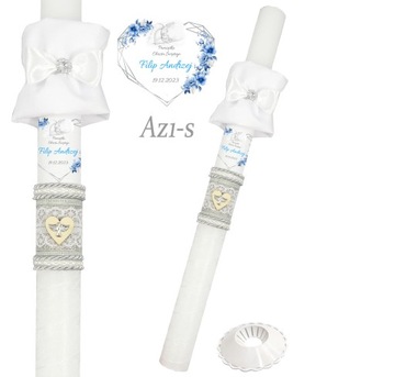 КРЕЩЕННАЯ СВЕЧА КРЕЩЕННАЯ СВЕЧА с ИМЕНЕМ для мальчика и девочки