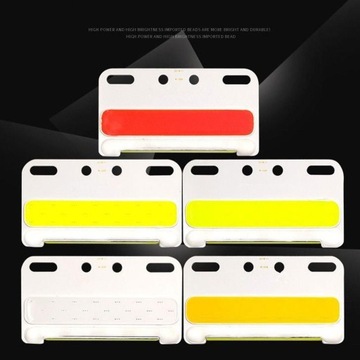 Основание из сплава со светодиодным боковым маркером 24 В. Простая установка. Автоматический эффект красного света