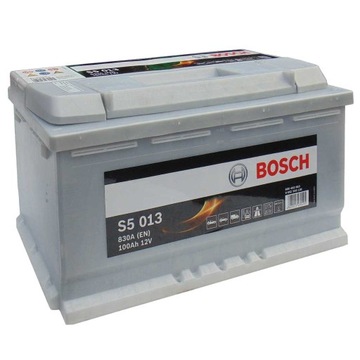 АКУМУЛЯТОР BOSCH S5 100 AH 830A S5013 