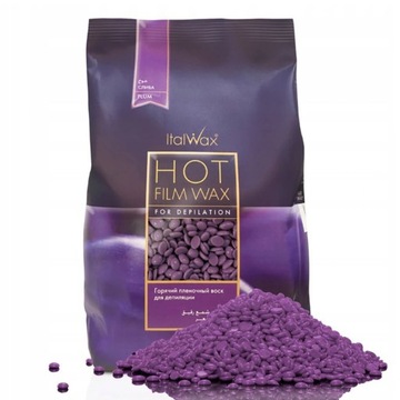 ItalWax Plum Śliwka wosk twardy w granulkach 1kg