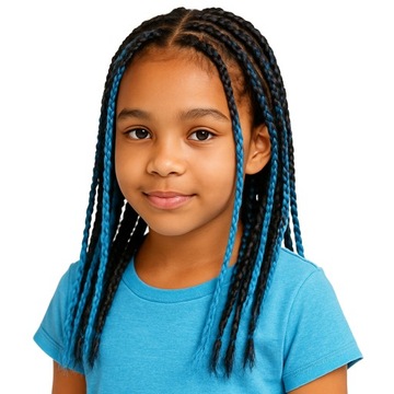 Синтетические волосы для окрашенных кос 100 гр.