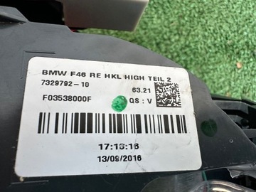 SVĚTLO ZADNÍ BMW 2 F46 LED HIGHT 7329791 7329792