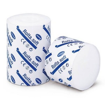 ROLTA SOFT Opaska opatrująca z waty 3mx 15cm, 4szt