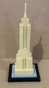 LEGO ARCHITECTURE ZESTAW 21002 EMPIRE STATE BUILDING z 2009r.