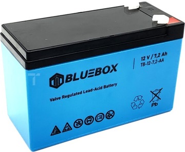 Akumulator AGM 12V 7,2Ah (wymiar 7Ah) UPS ALARM