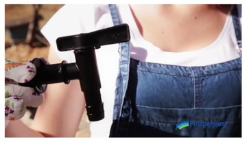 Prosperplast Cantap смеситель для дождевой воды, черный