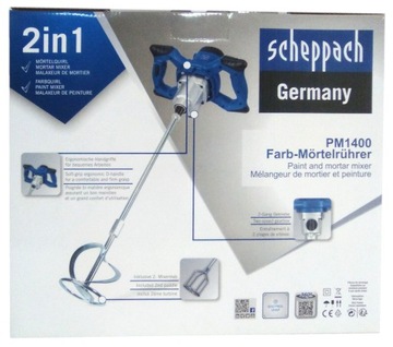 Двухскоростной миксер Scheppach PM1400.