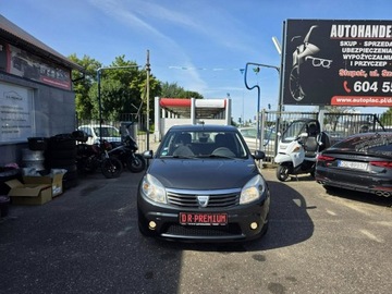 Dacia Sandero I Hatchback 5d 1.6 MPI 87KM 2008 Dacia Sandero 1.6 Benzyna 87 KM, Klimatyzacja,, zdjęcie 1