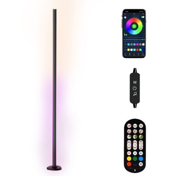 СВЕТОДИОДНЫЙ ТОРШЕР RGB, ТОРШЕР С РЕГУЛИРУЕМОЙ РЕГУЛЯЦИЕЙ С ДИСТАНЦИОННЫМ УПРАВЛЕНИЕМ